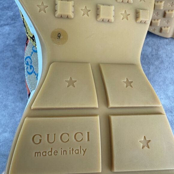 Gucci Mens Rython Multicolor Sneakers  GG Canvas 9 - Picture 12 of 14